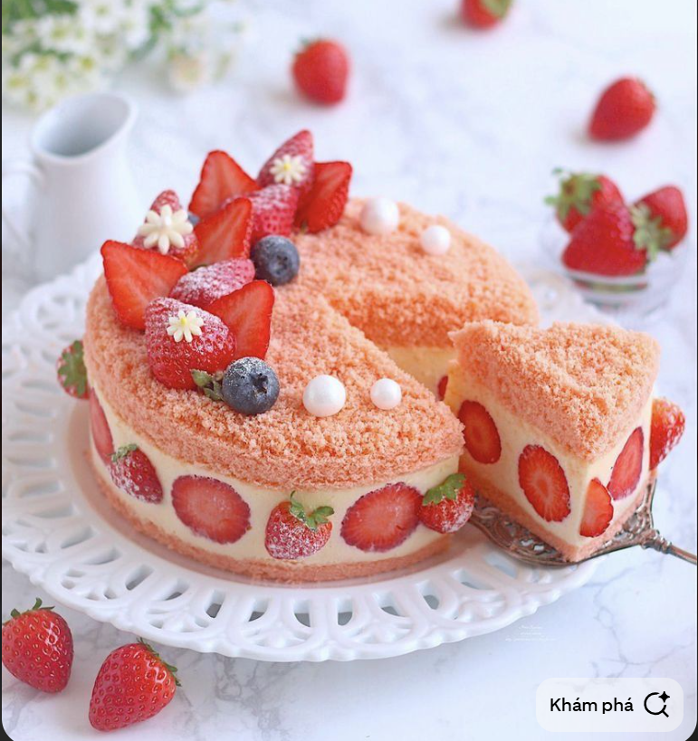 bánh sinh nhật tiramisu