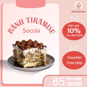 bánh tiramisu socola
