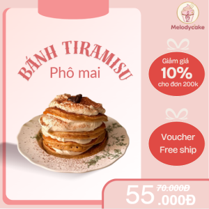 bánh tiramisu phô mai