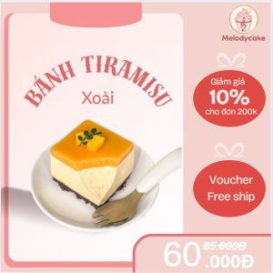 bánh tiramisu xoài
