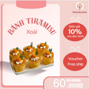 bánh tiramisu xoài