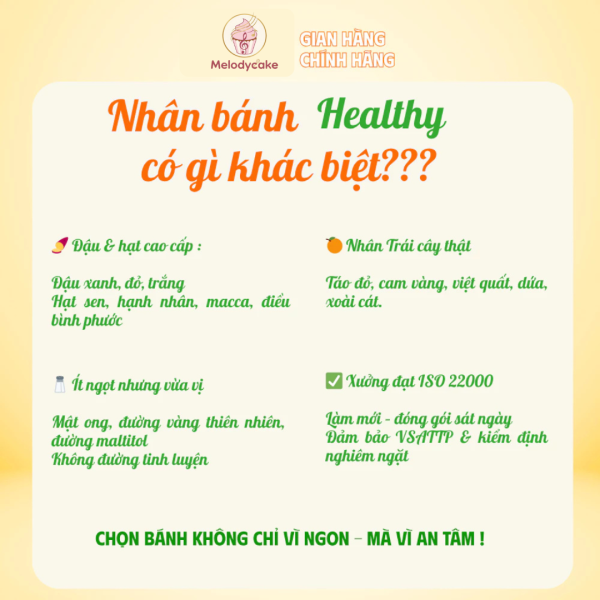 BÁNH TRUNG THU HEALTHY MELODYCAKE – SỰ KẾT HỢP HOÀN HẢO GIỮA SỰ NGON MIỆNG VÀ DINH DƯỠNG - Ảnh 3