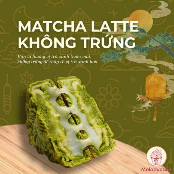 Bánh Trung Thu Matcha Latte Mochi Melodycake 160gr – Hương Vị Trà Xanh Hiện Đại, Độc Đáo Cho Mùa Trăng - Ảnh 3