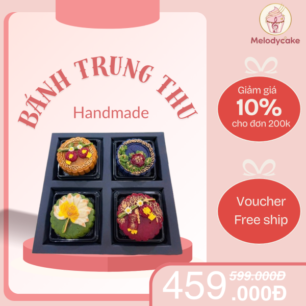 Bánh Trung Thu Handmade Nghệ Thuật – Quà biếu sang trọng mùa trăng rằm