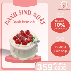 Bánh kem dâu