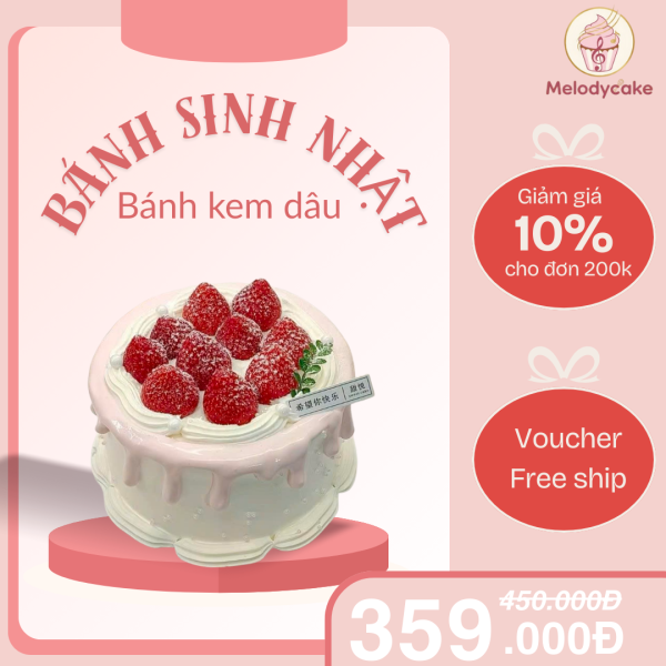 Bánh kem dâu