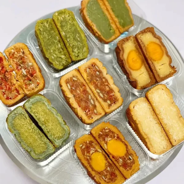 Bánh Trung Thu Healthy - Bánh Trung Thu truyền thống 150gr vị Mới Mùa Trăng 2025 - Ảnh 6