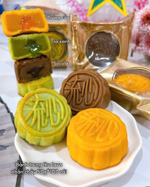 Bánh trung thu nhân chảy - Trọn vị mềm mịn, thơm béo - Ảnh 2