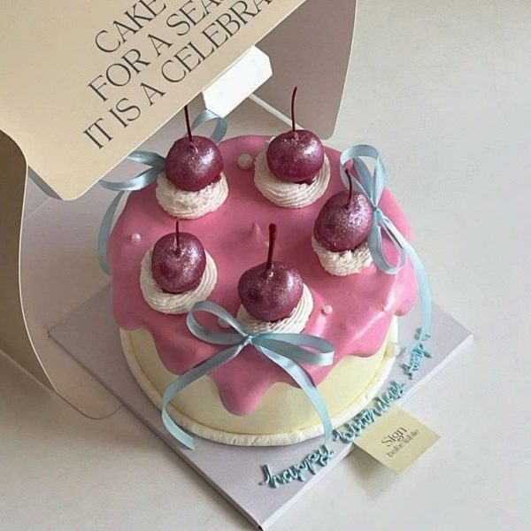 Cherry Pink Cake - Ảnh 3